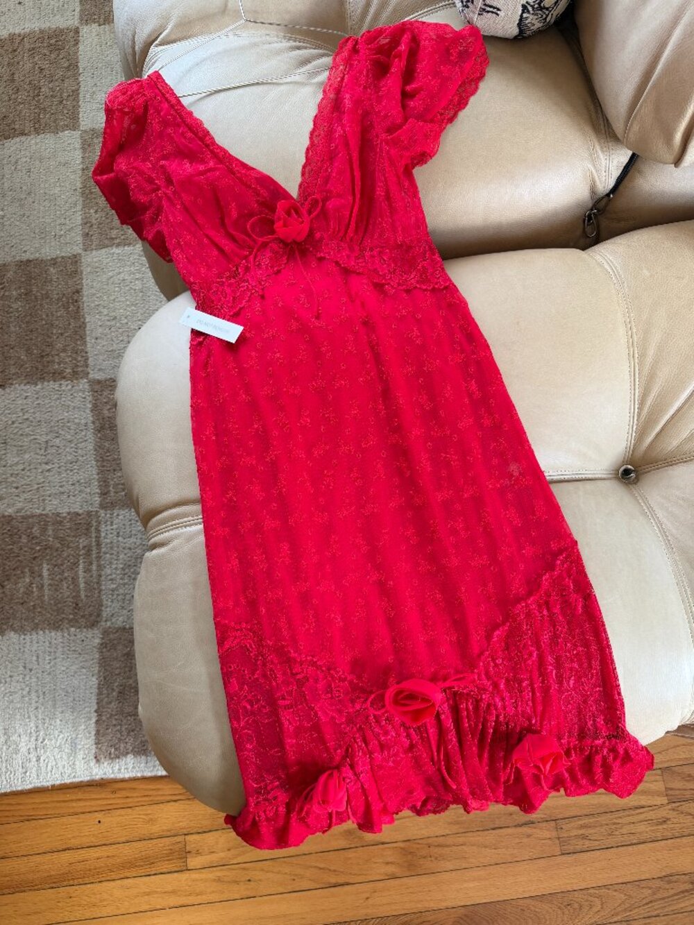 For Love & Lemons Hamptons Eyelet Maxi Dress - Picture 2 of 5